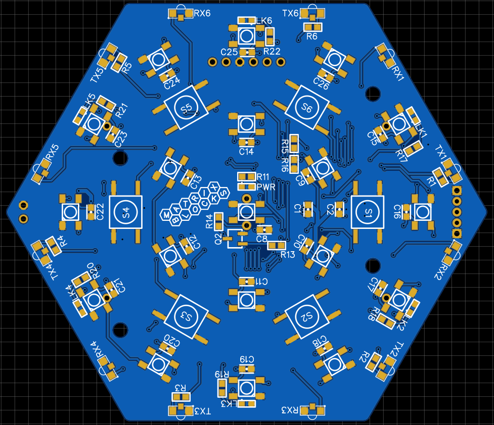 matrix blocks pcb